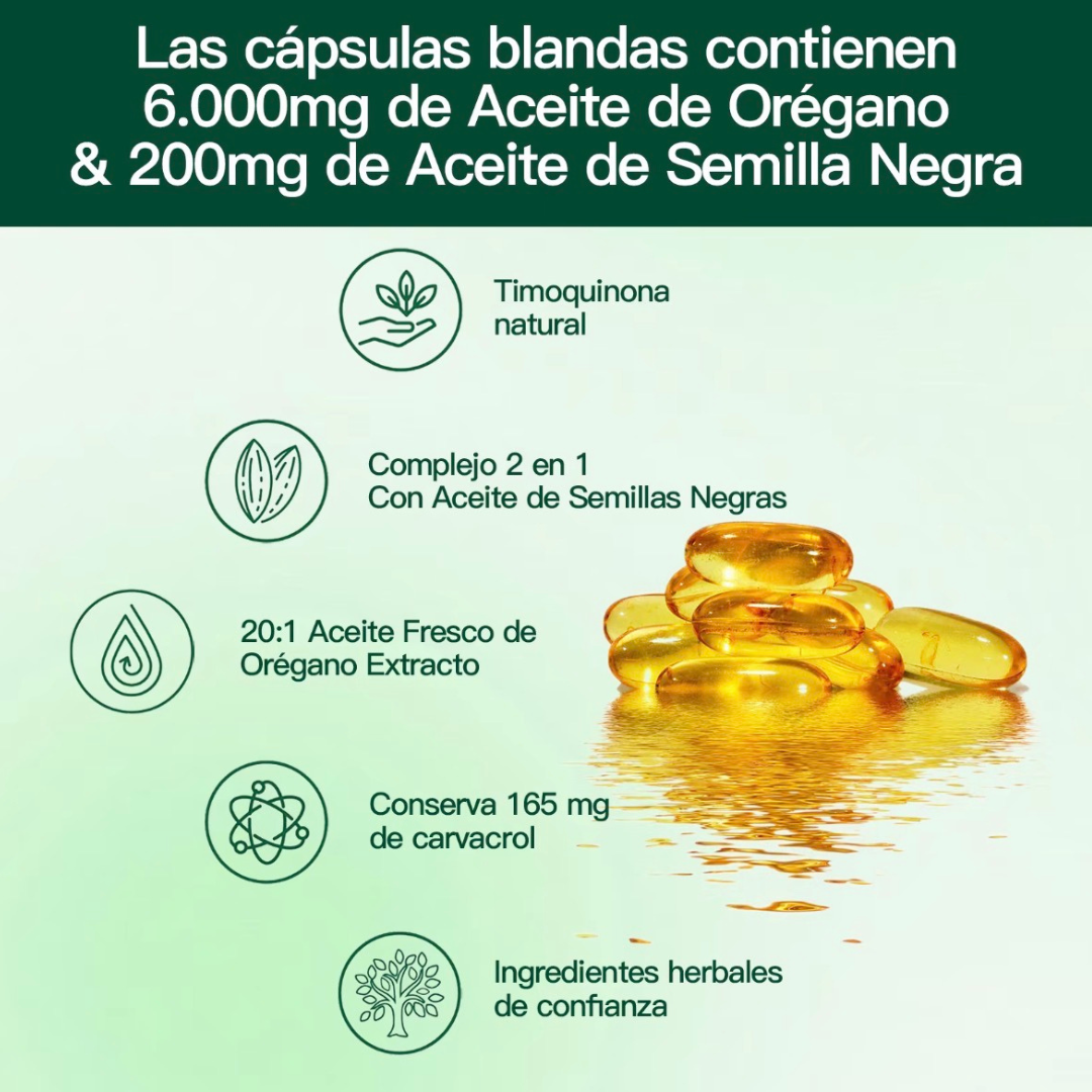 Welora - Orégano + Semilla Negra Natural