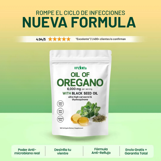 Welora - Orégano + Semilla Negra Natural
